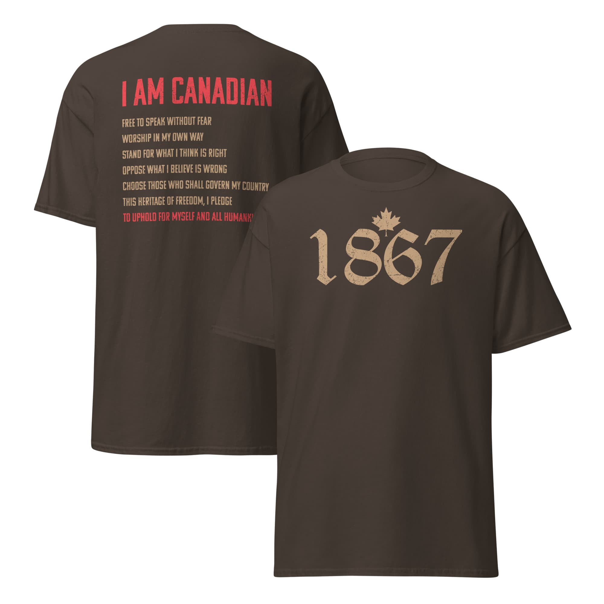 I Am Canadian Pledge - Classic Tee